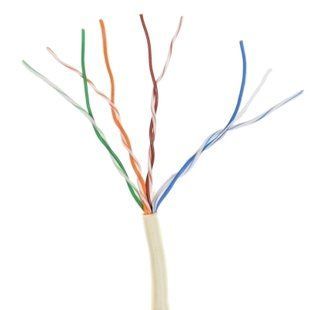 KRAFT UTP CAT5E 0.5 CCA Кабель (біметал внутрішній) 305 м 108995 фото