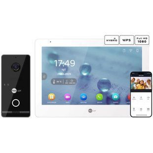 Neolight MEZZO Hybrid + OPTIMA IPW Black Комплект відеодомофону 116821 фото