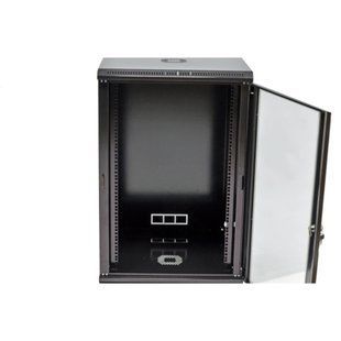 UA-MGSWL186B Шафа 19"18U, 600x600x907мм (Ш*Г*В), економ, акрилове скло, чорна 105665 фото