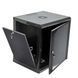 19"12U, 600x600x640мм Шафа економ,акрилове скло, чорна 105938 фото 2