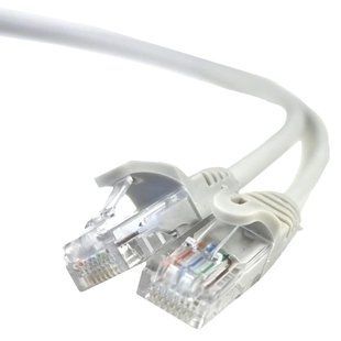 Патч-корд сірий 0.25м UTP CAT5e 117754 фото