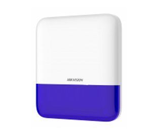 Бездротова зовнішня сирена Hikvision DS-PS1-E-WE (синя) 103626 фото