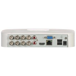 Відеореєстратор Dahua DH-XVR4108C-I/T 8-канальний 1080N/720p 1U 1HDD WizSense 119098 фото