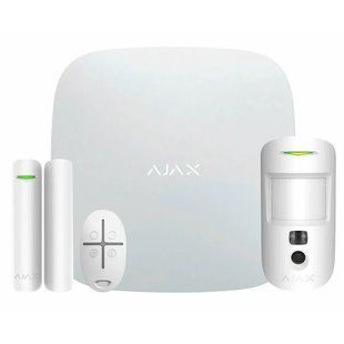 Ajax StarterKit Cam HDR white охоронної сигналізації Комплект 115841 фото