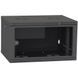 Шафа серверна IPCOM CH-6U 600x350 скло RAL9005 116541 фото 2