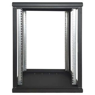 Шафа EServer 15U 600х500х773 скло, чорна 118752 фото