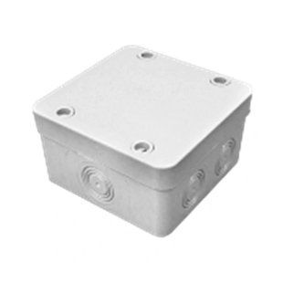 Коробка (032-21045-100) розподільна 100х100х50 сіра гладкостінна 105017 фото