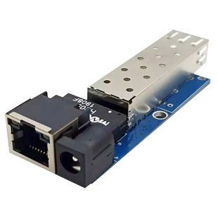 10/100/1000BASE-T SFP Slot 1000Base-SX/LX Медіаконвертор mini 120057 фото