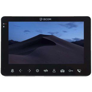 BCOM BD-780 Black Відеодомофон 112735 фото