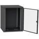 IPCOM СН-15U 600х450 скло RAL9005 Шафа серверна 116540 фото 1