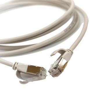 U/FTP, 0.5м, кат. 6А, 28AWG Slim, LSZH, LW Патч-корд 118414 фото