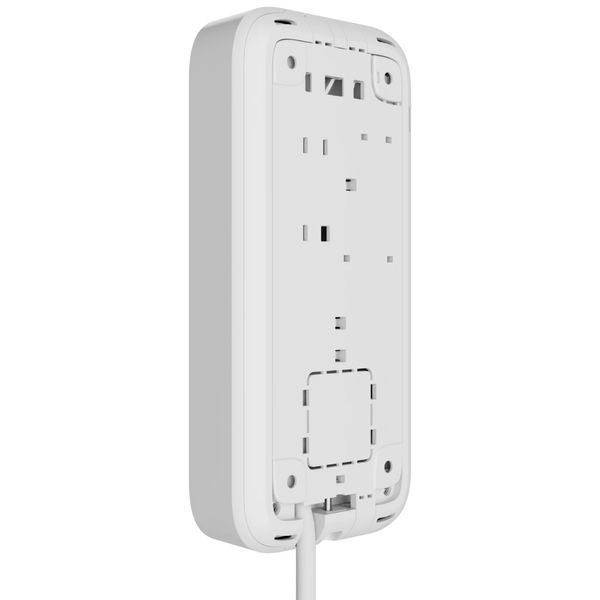 Клавіатура дротова сенсорна Ajax Superior KeyPad TouchScreen white Fibra 121627 фото