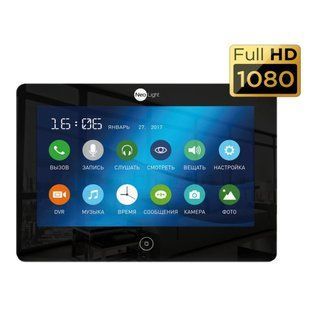 ALPHA HD Black Відеодомофон NeoLight 105741 фото