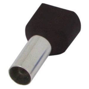 Enext e.terminal.stand.te.2.1.5.black 100 шт втулковий чорний Ізольований накінечник 117010 фото