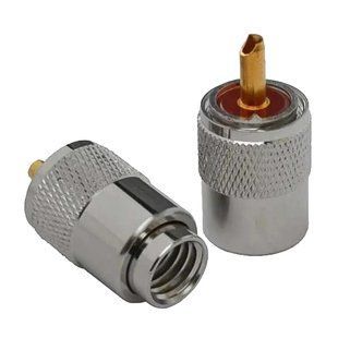 N-male UHF PL-259 на кабель RG-213 Роз'єм накрутка 121615 фото