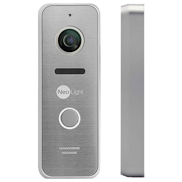 Neolight ALPHA Hybrid Black + PRIME FHD Silver з кутком Комплект відеодомофону 116800 фото