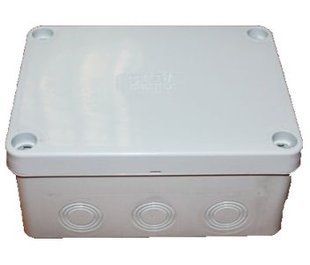 COURBI 150x110x70 серая Коробка розподільна з кабель-вводами 102644 фото
