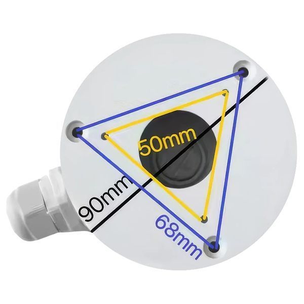 Light Vision VLC-09BXDW Монтажна коробка 117548 фото