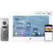 Neolight MEZZO Hybrid + PRIME FHD Silver з кутком Комплект відеодомофону 116813 фото 1